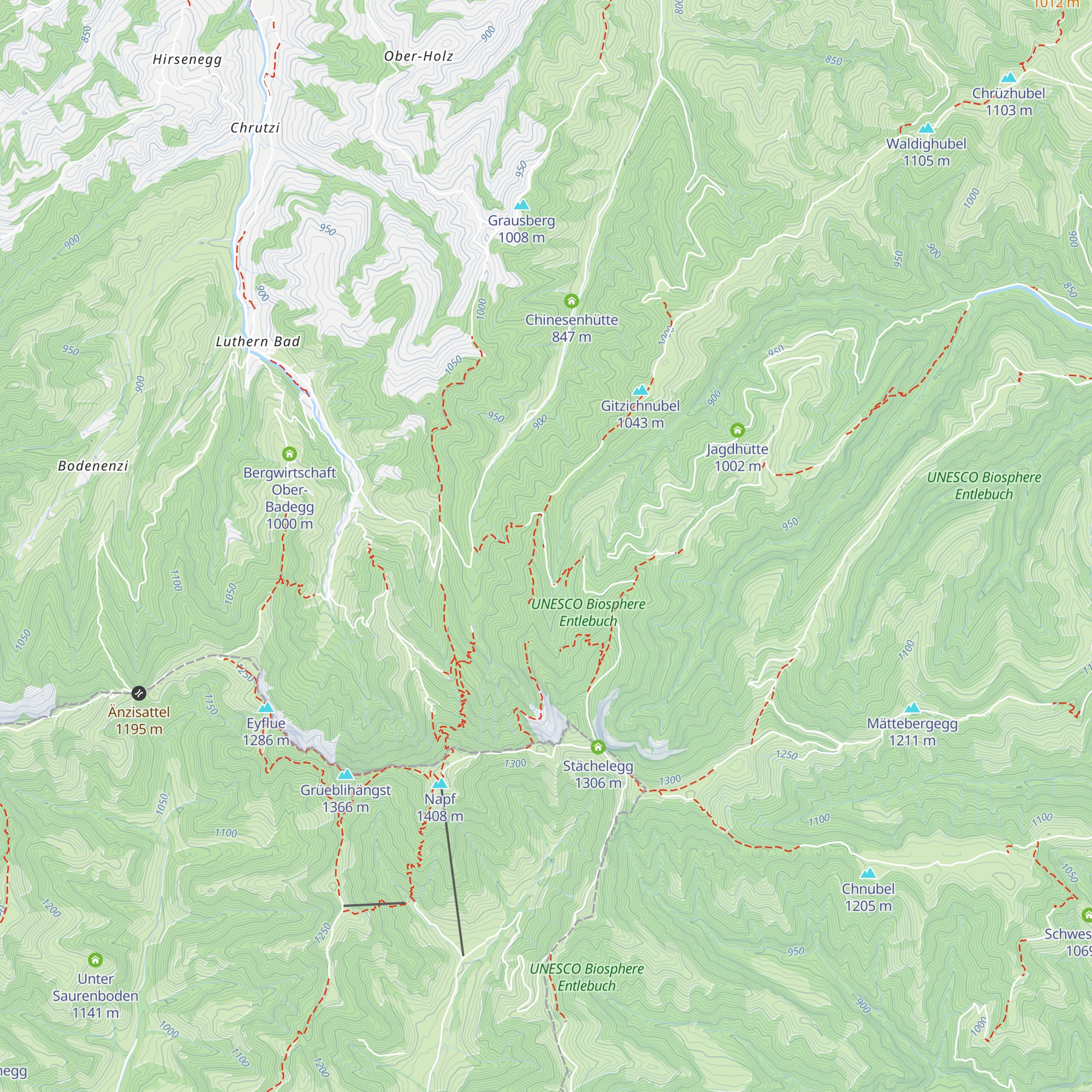 Chrotthütte map