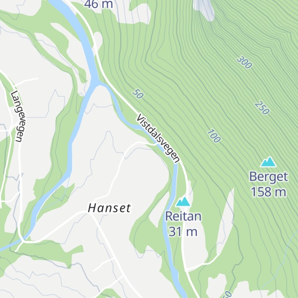 Map of Visthus leirstad