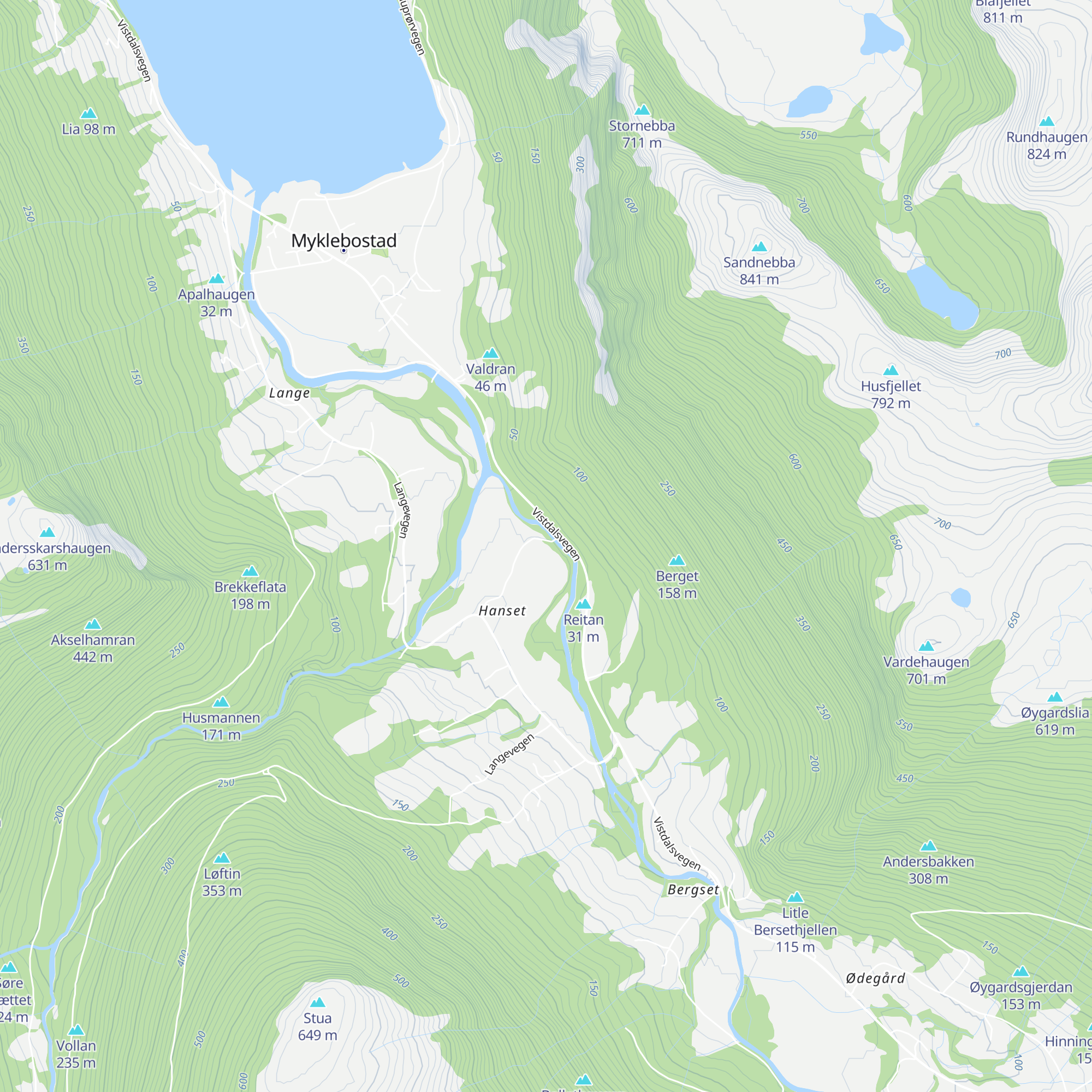 Visthus leirstad map