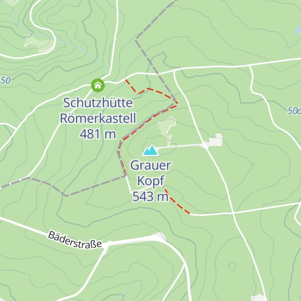 Map of Grauer Kopf