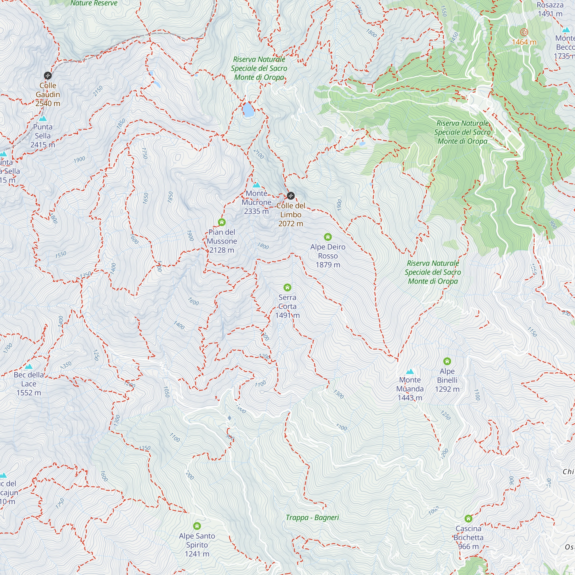 Serra Corta map