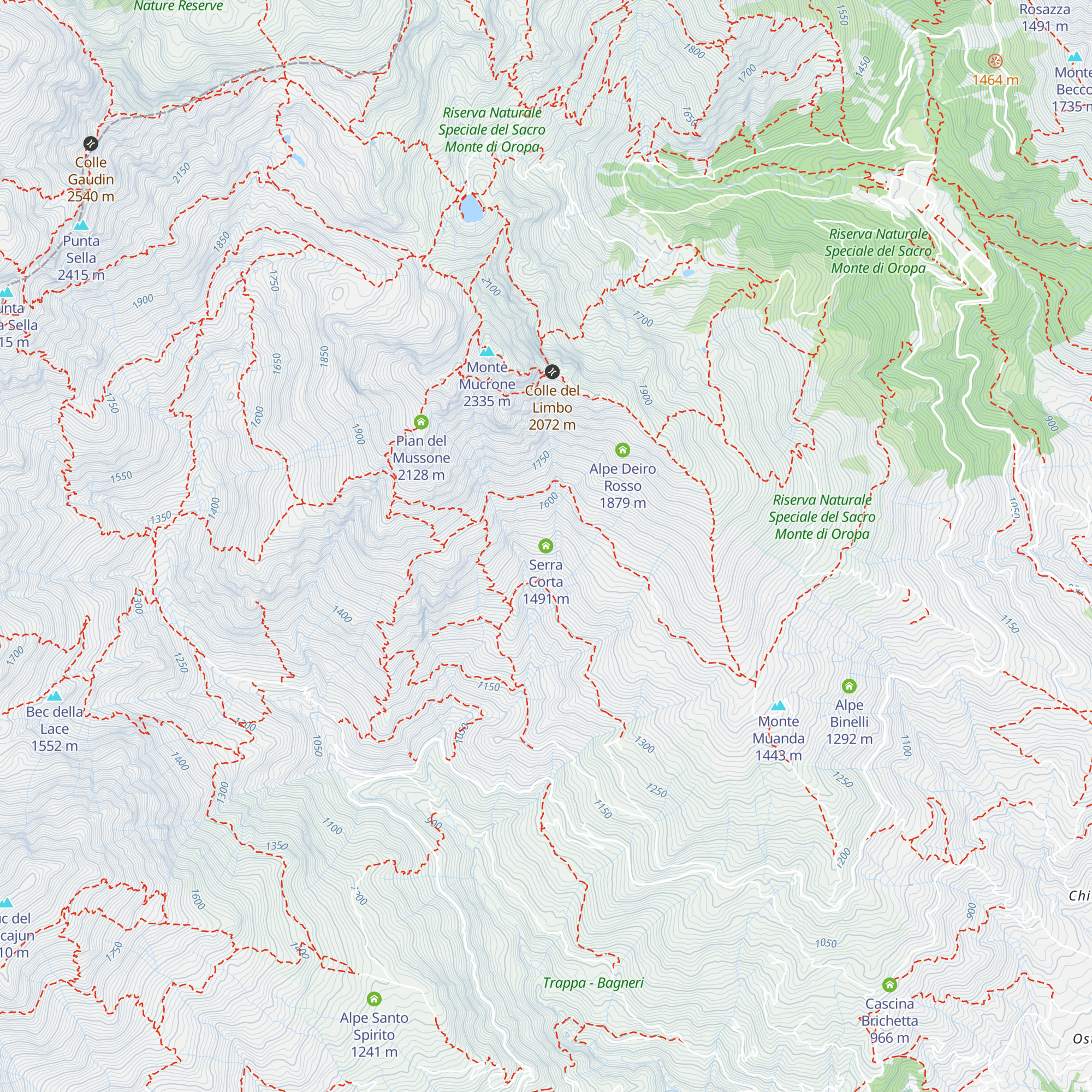 Serra Corta map