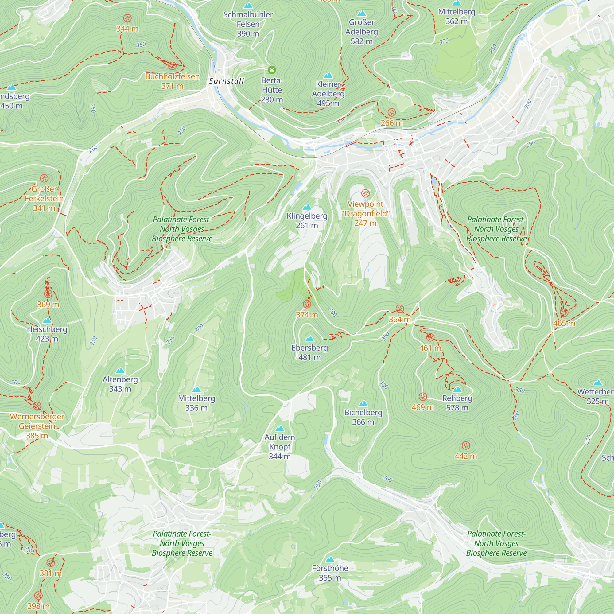 Willi-Achtermann-Hütte map