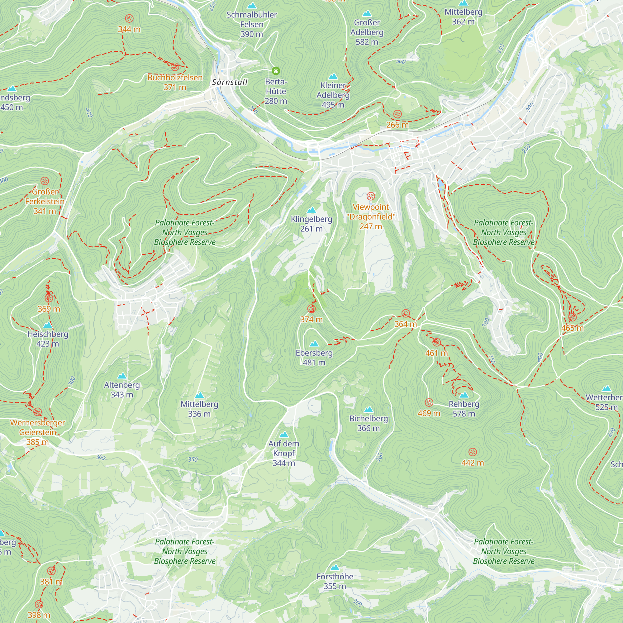 Willi-Achtermann-Hütte map