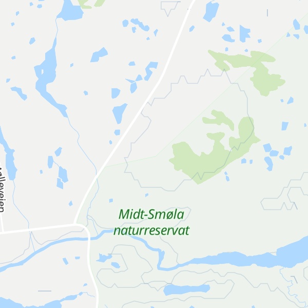 Map of Fuggelåsen