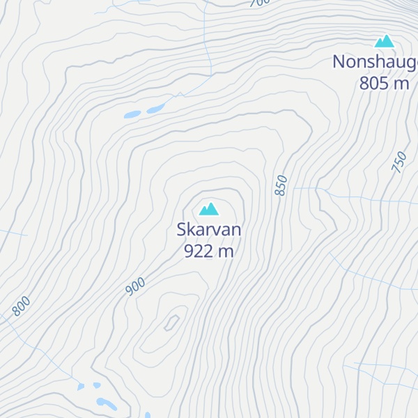 Map of Skarvan