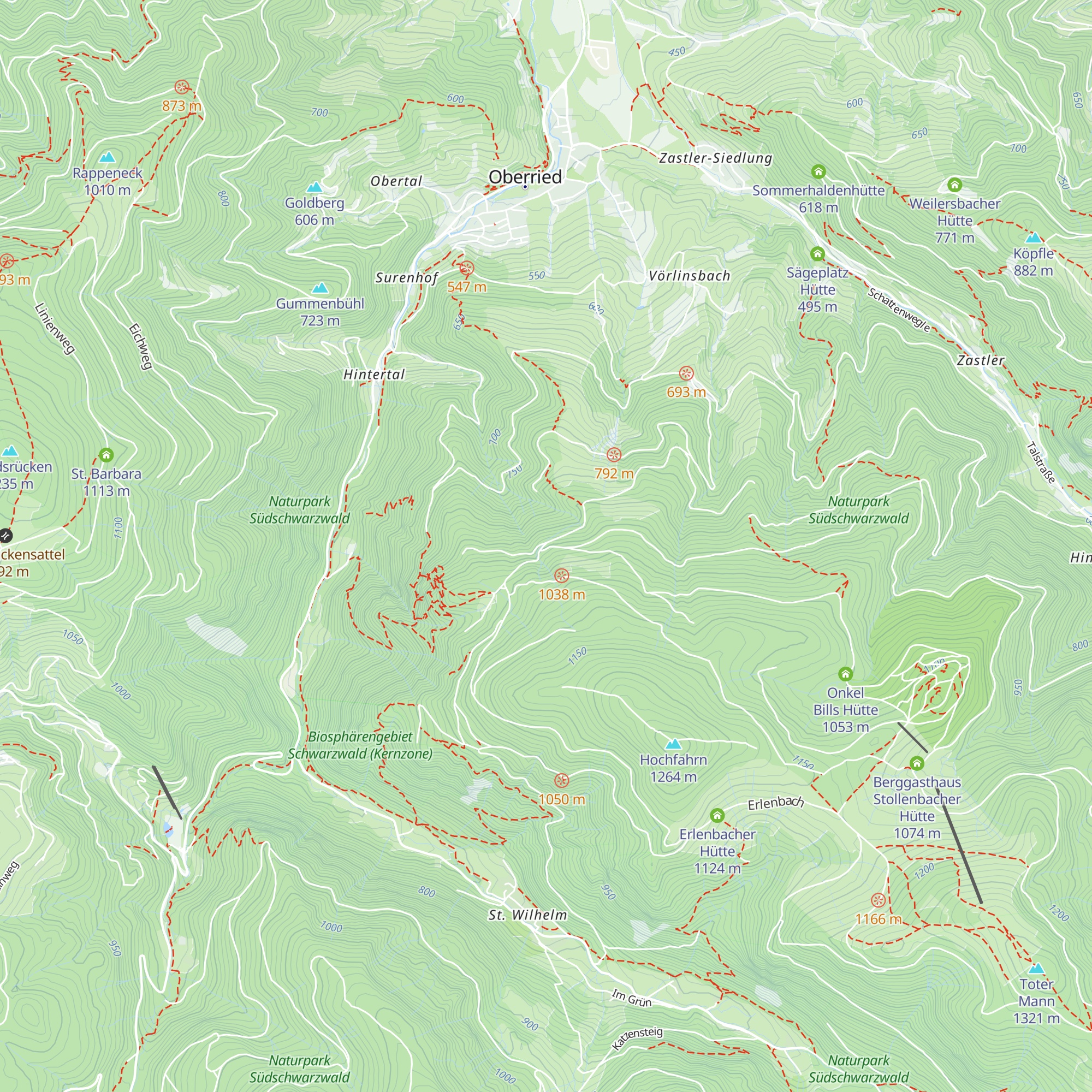 Rosshütte map