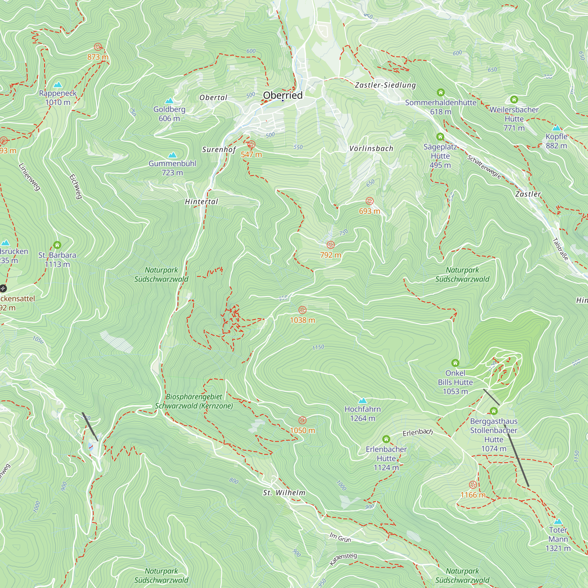 Rosshütte map