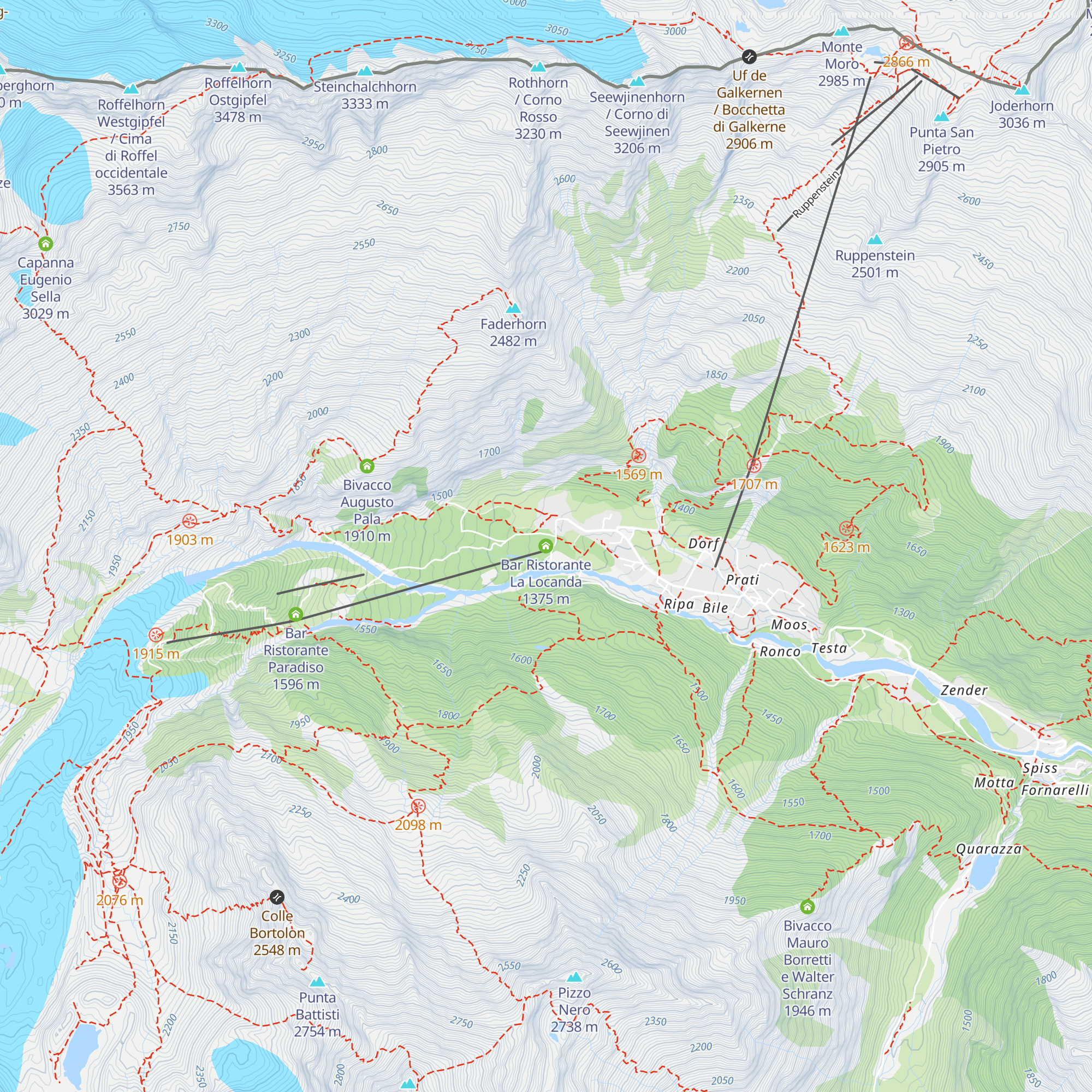 Bar Ristorante La Locanda map