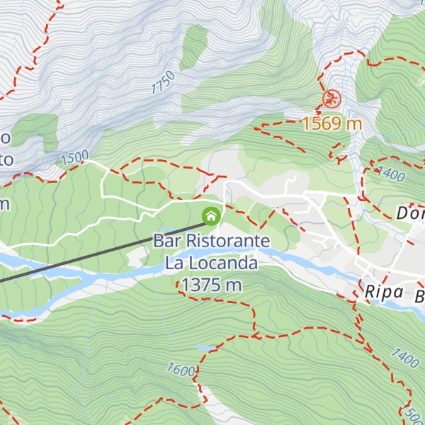 Map of Bar Ristorante Miramonti