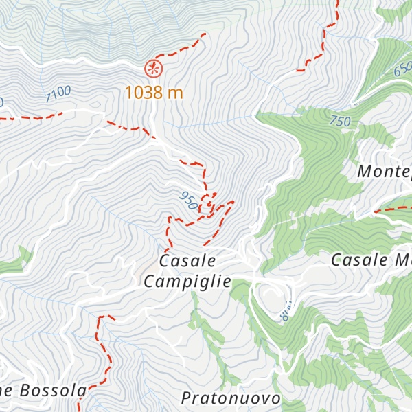 Map of Cappella 72