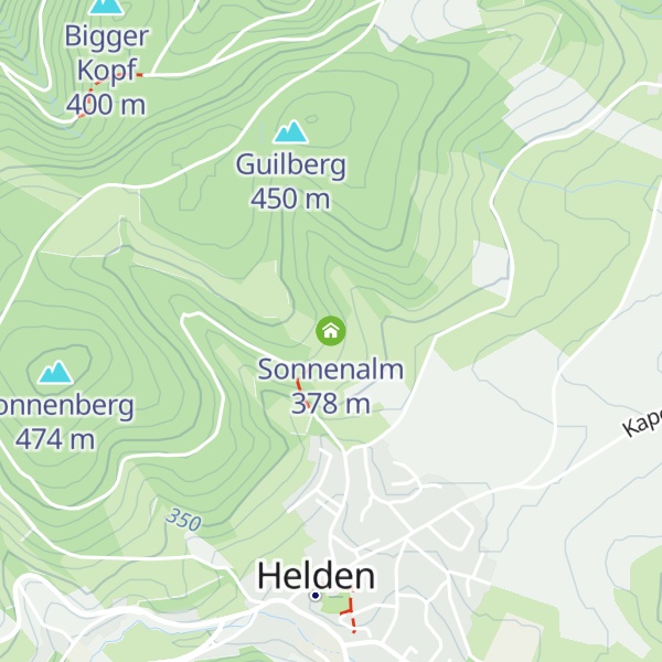 Map of Sonnenalm