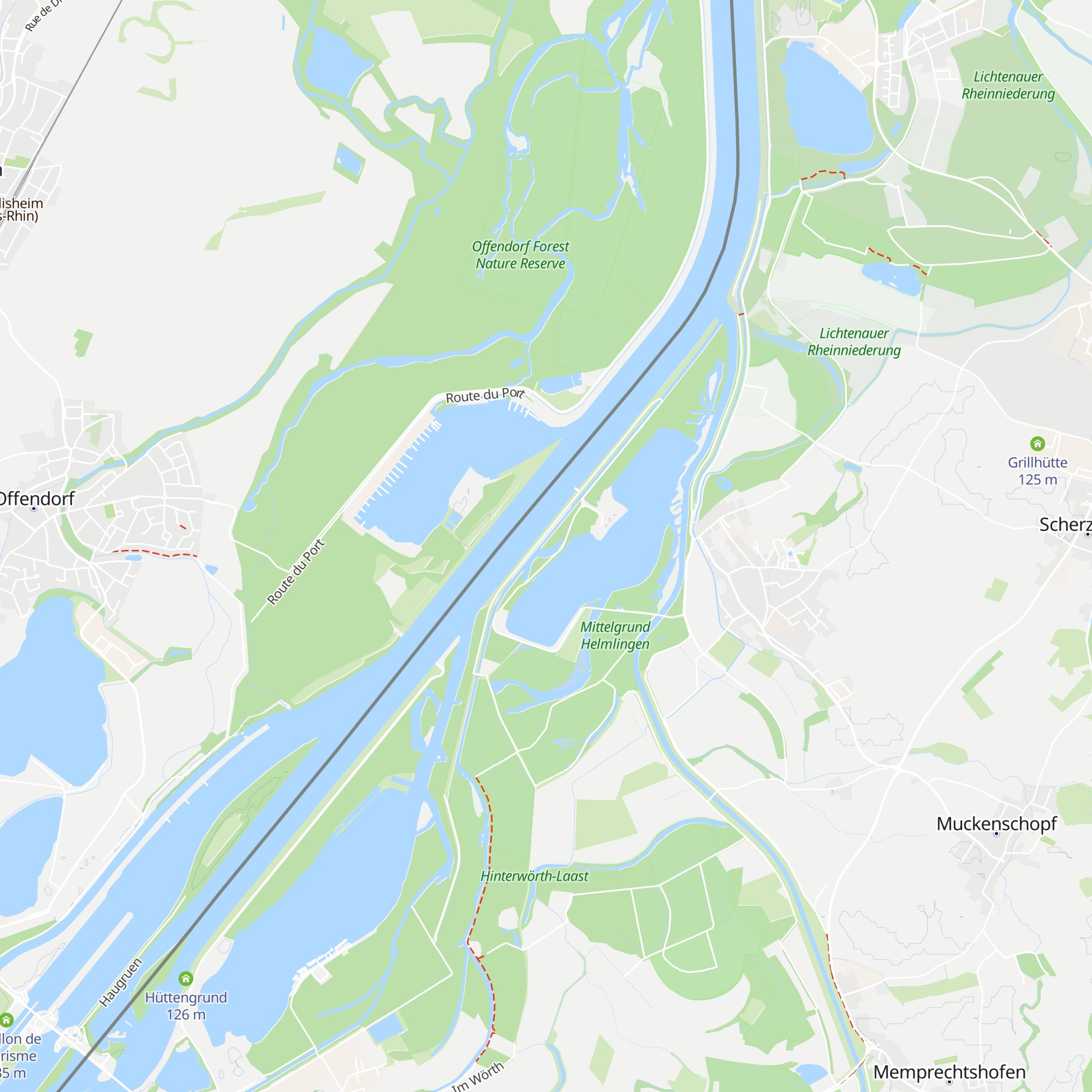 Entenhütte map