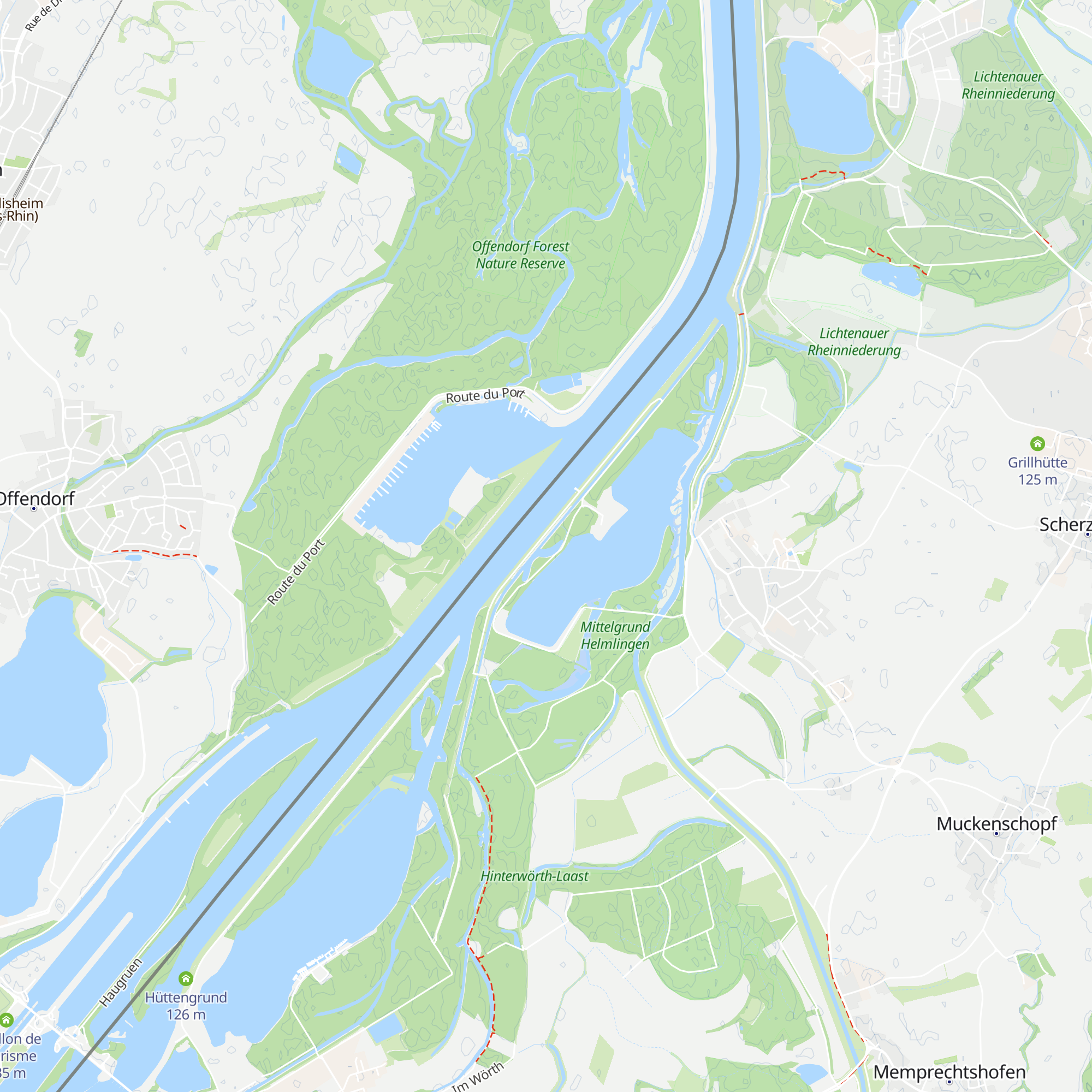 Entenhütte map