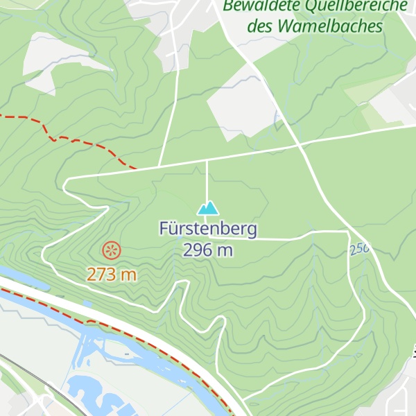Map of Fürstenberg