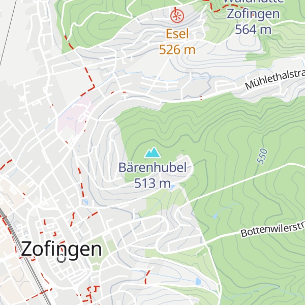 Map of Bärenhubel