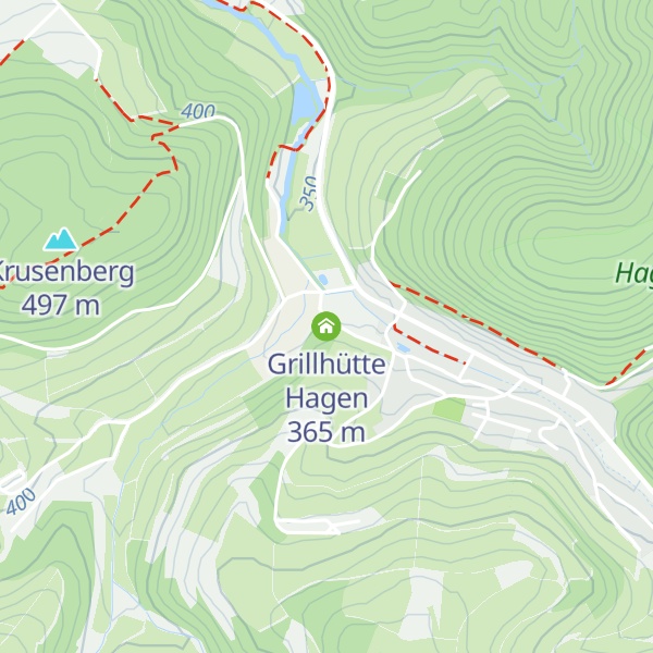 Map of Grillhütte Hagen