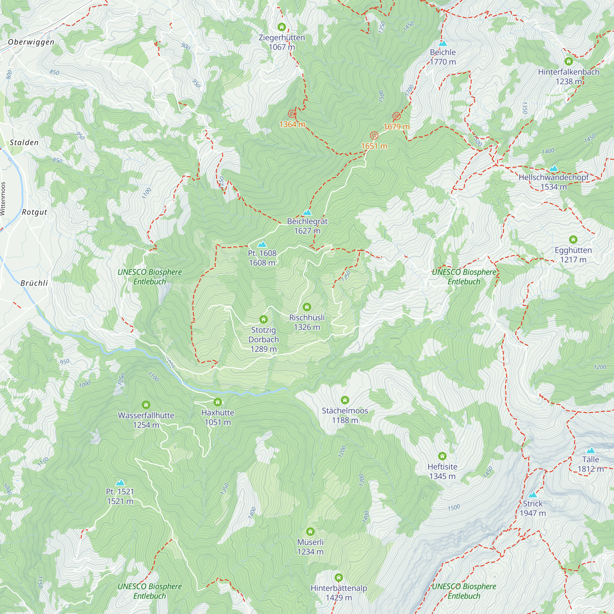 Rischhüsli map