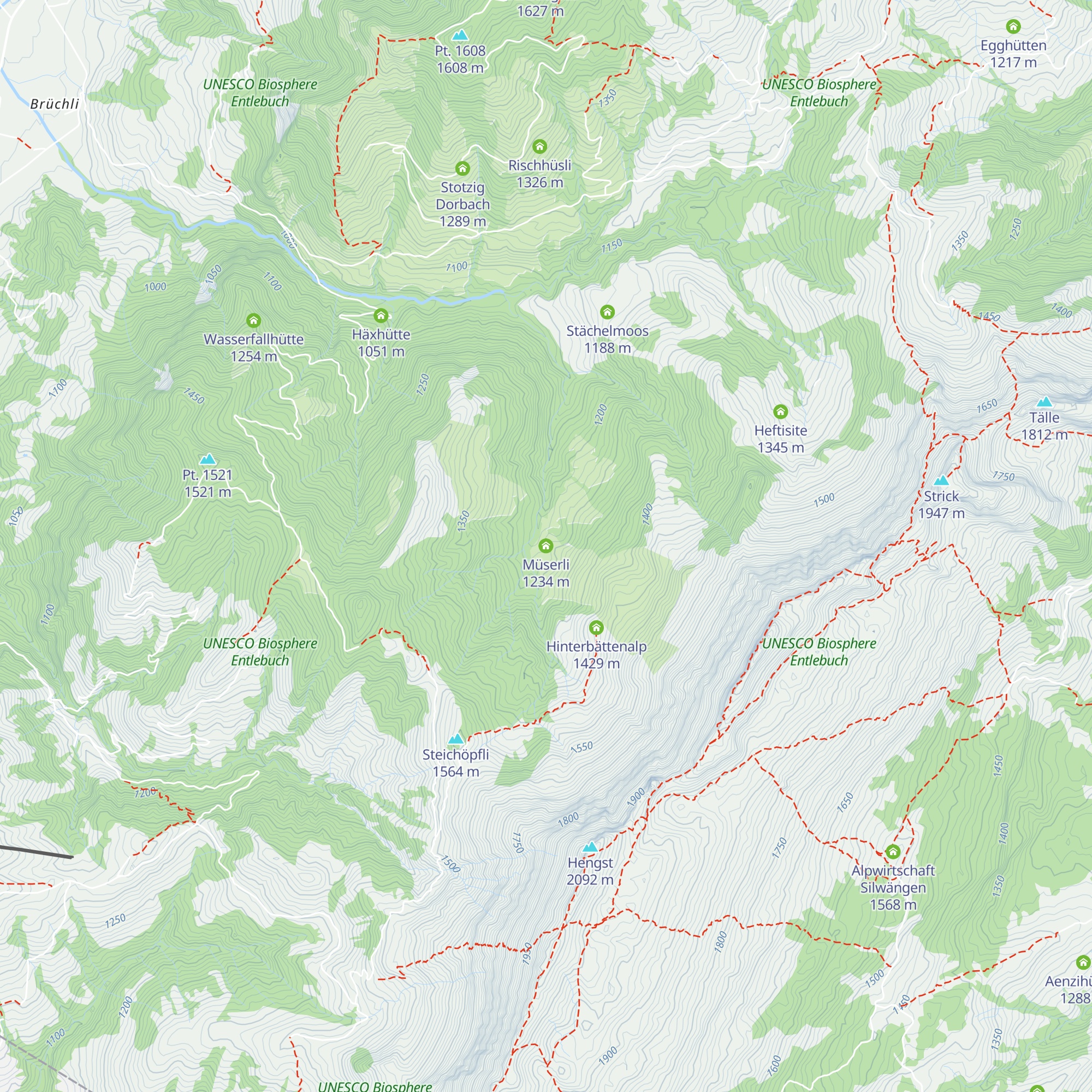 Müserli map