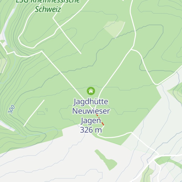 Map of Jagdhütte Neuwieser Jagen