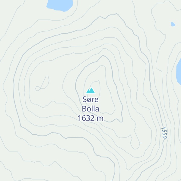 Map of Søre Bolla