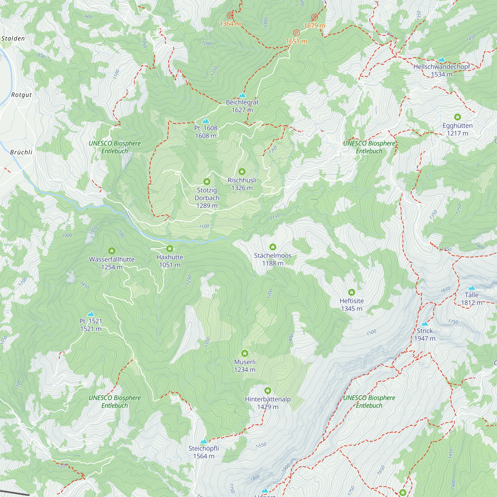 Hölzli map