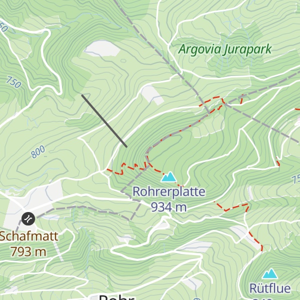 Map of Geissflue
