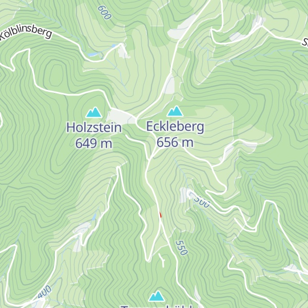 Map of Wachteichenhütte