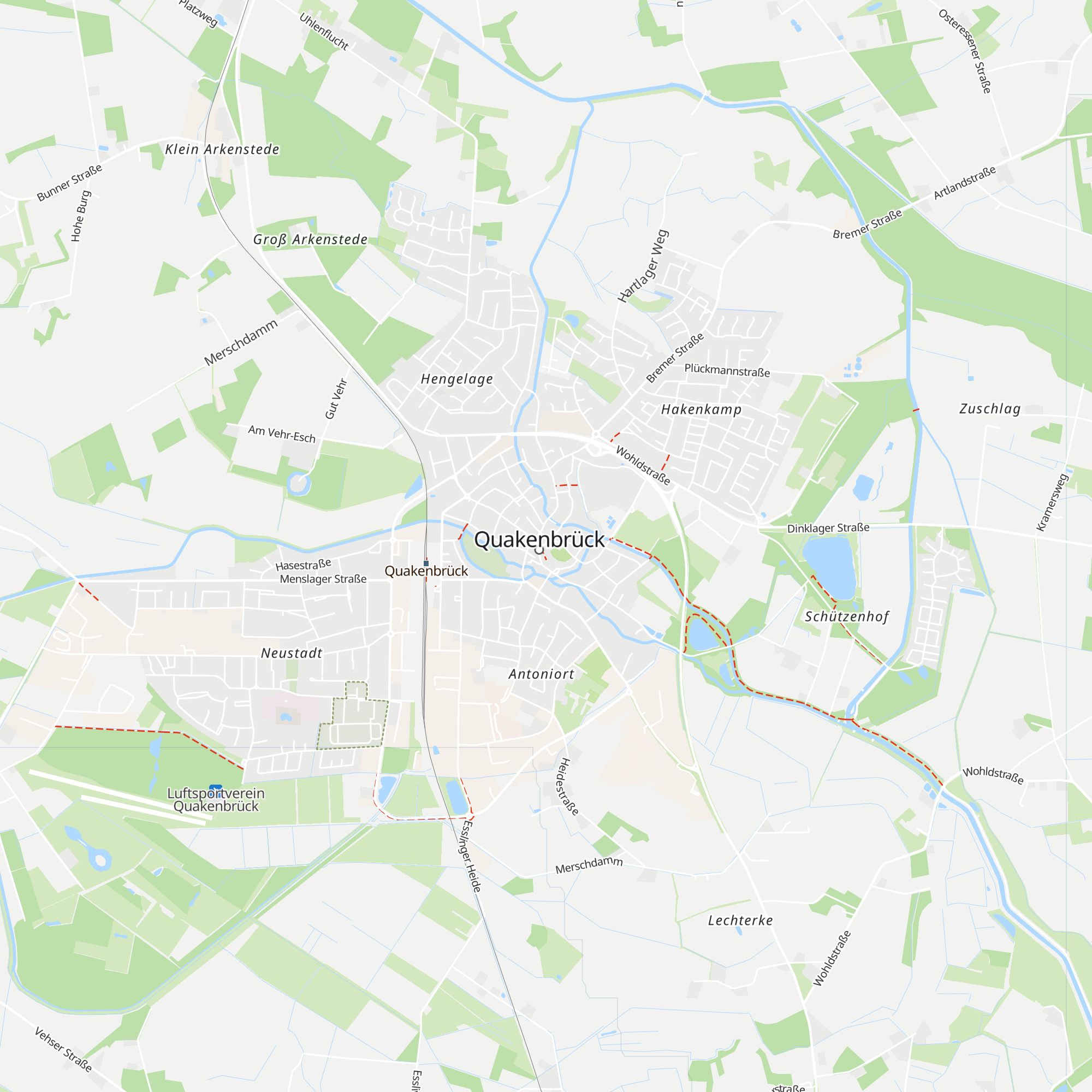 Tourismus Information map