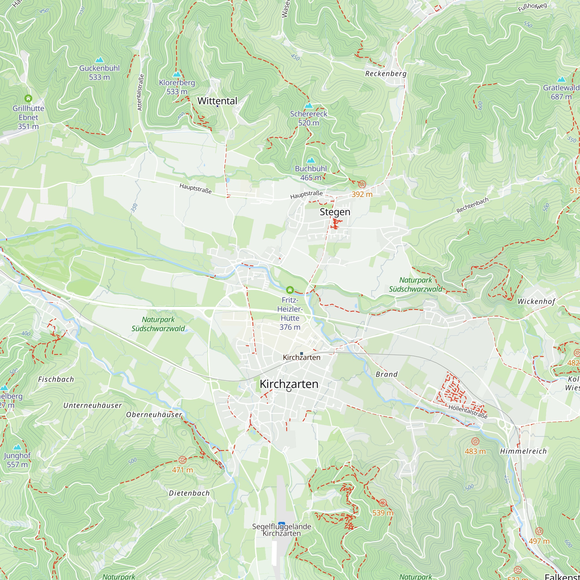 Fritz-Heizler-Hütte map