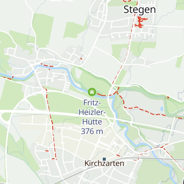 Map of Fritz-Heizler-Hütte