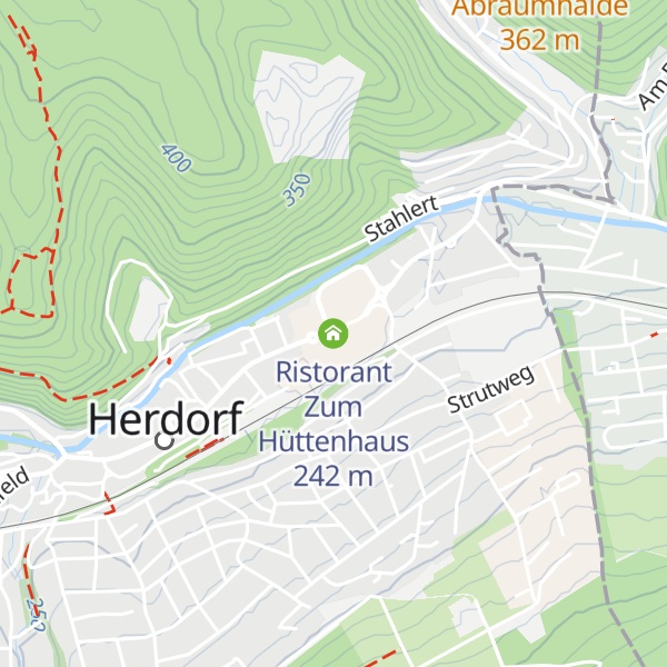 Map of Ristorant Zum Hüttenhaus