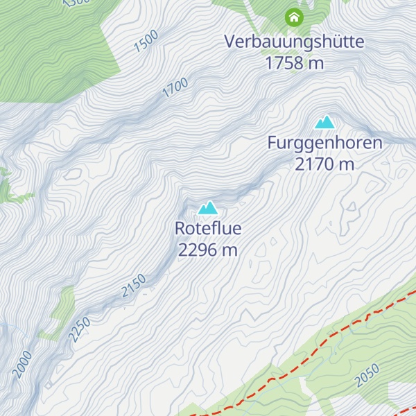 Map of Roteflue