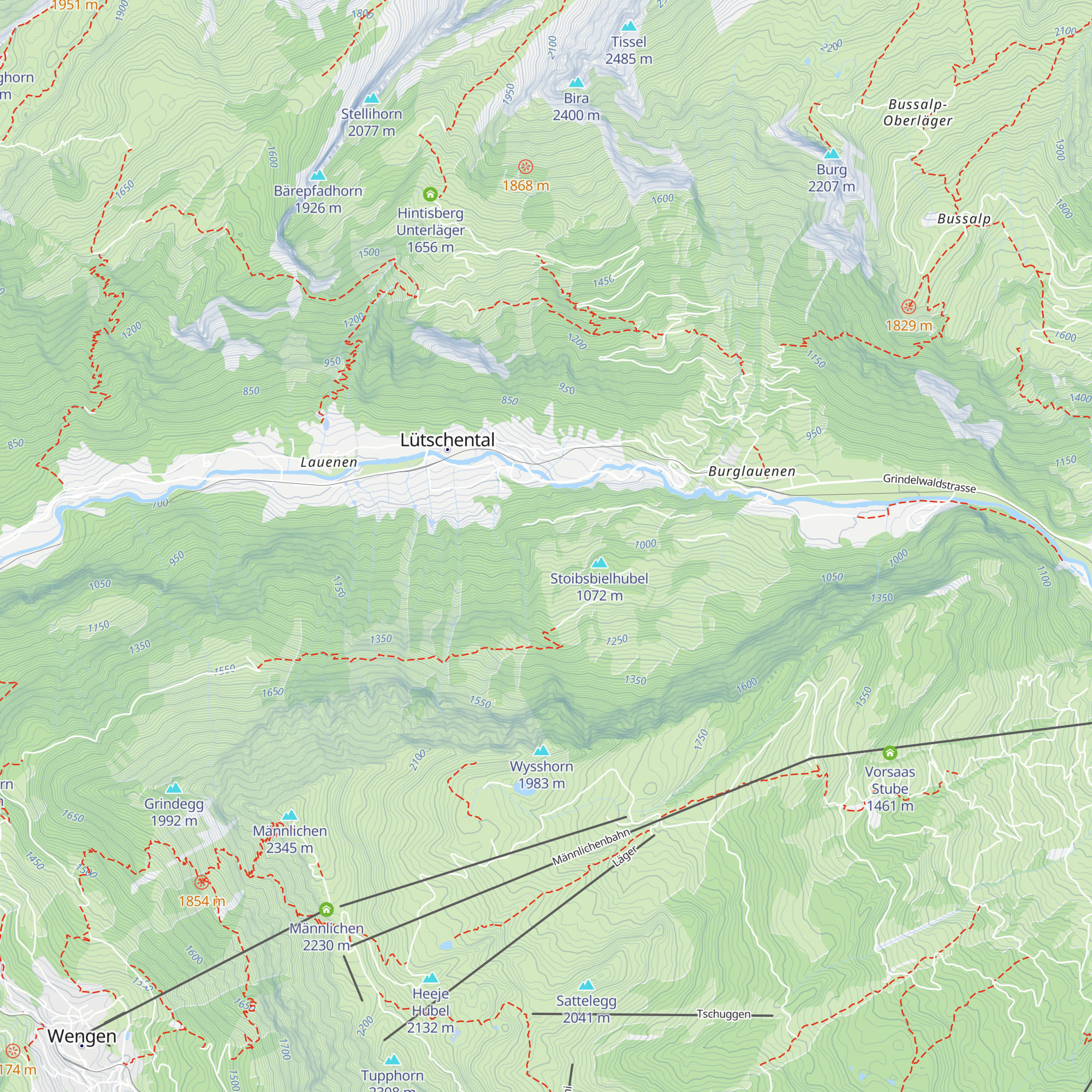 Wiggen map