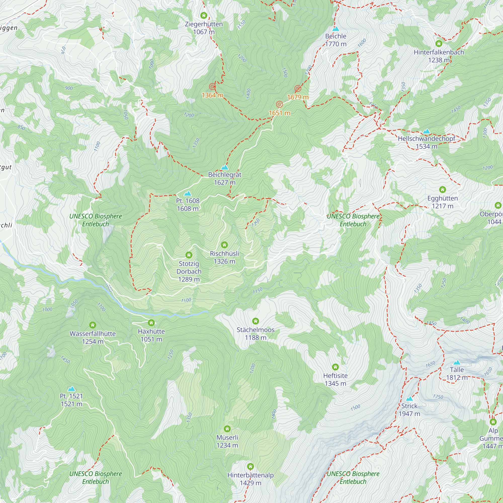 Hilferngräbli map