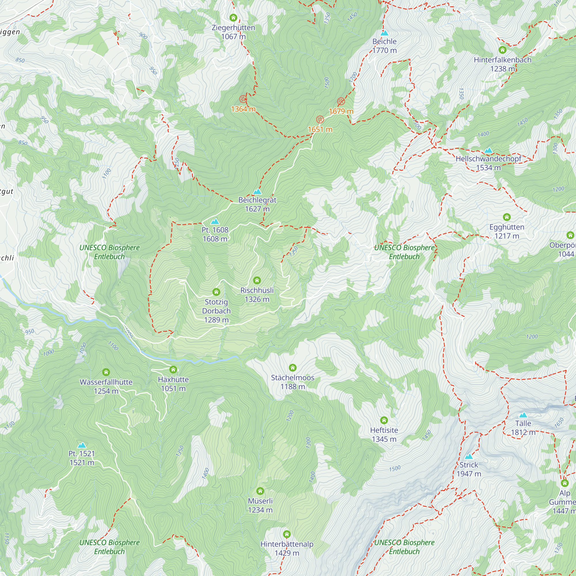 Hilferngräbli map