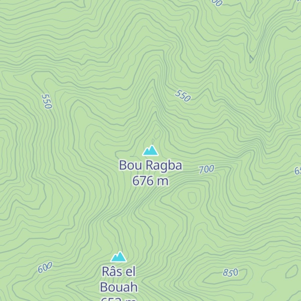 Map of Bou Ragba