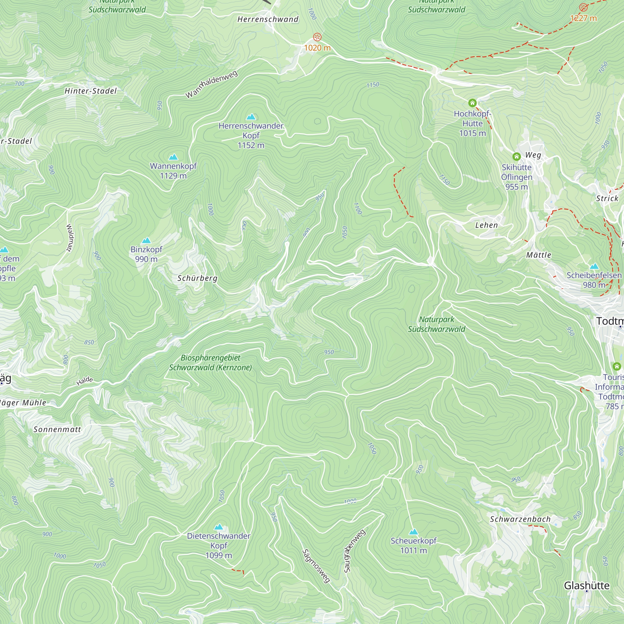 Siegfriedhütte map