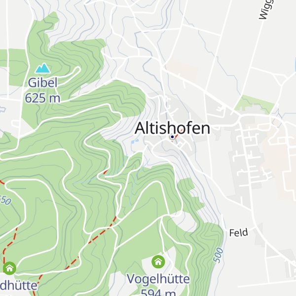 Map of Kornschütte