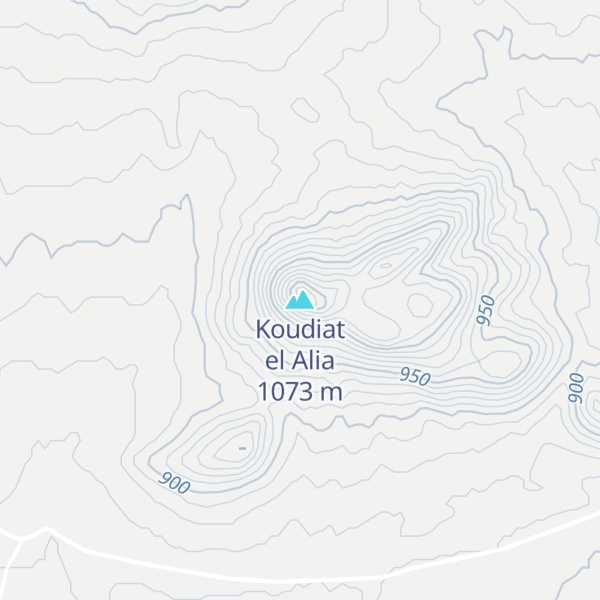 Map of Koudiat el Alia