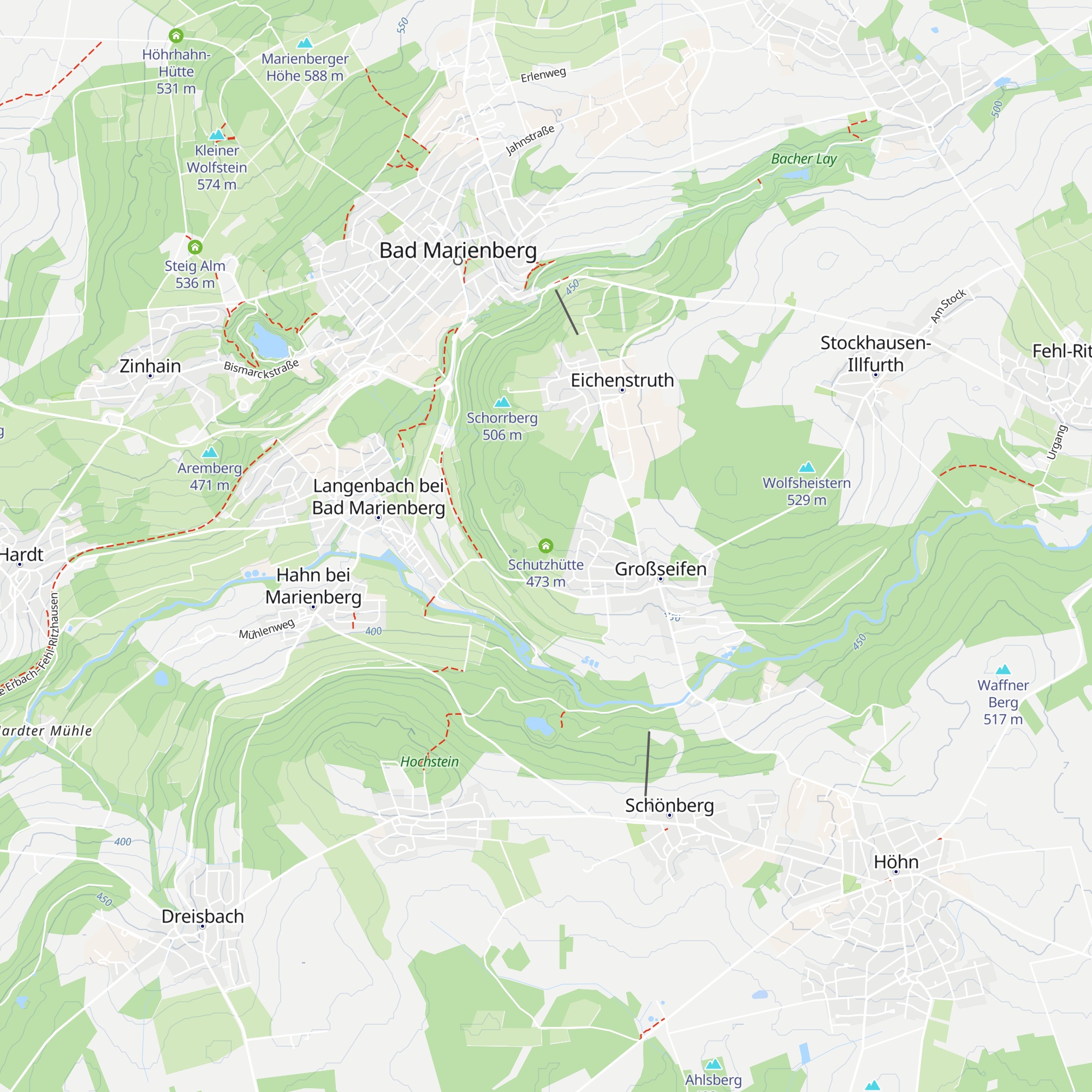 Schutzhütte map
