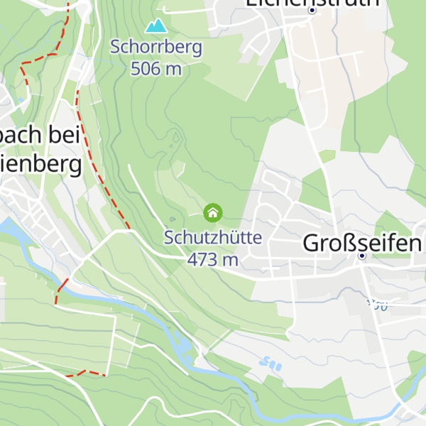 Map of Schutzhütte