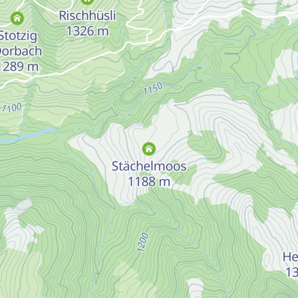 Map of Stächelmoos