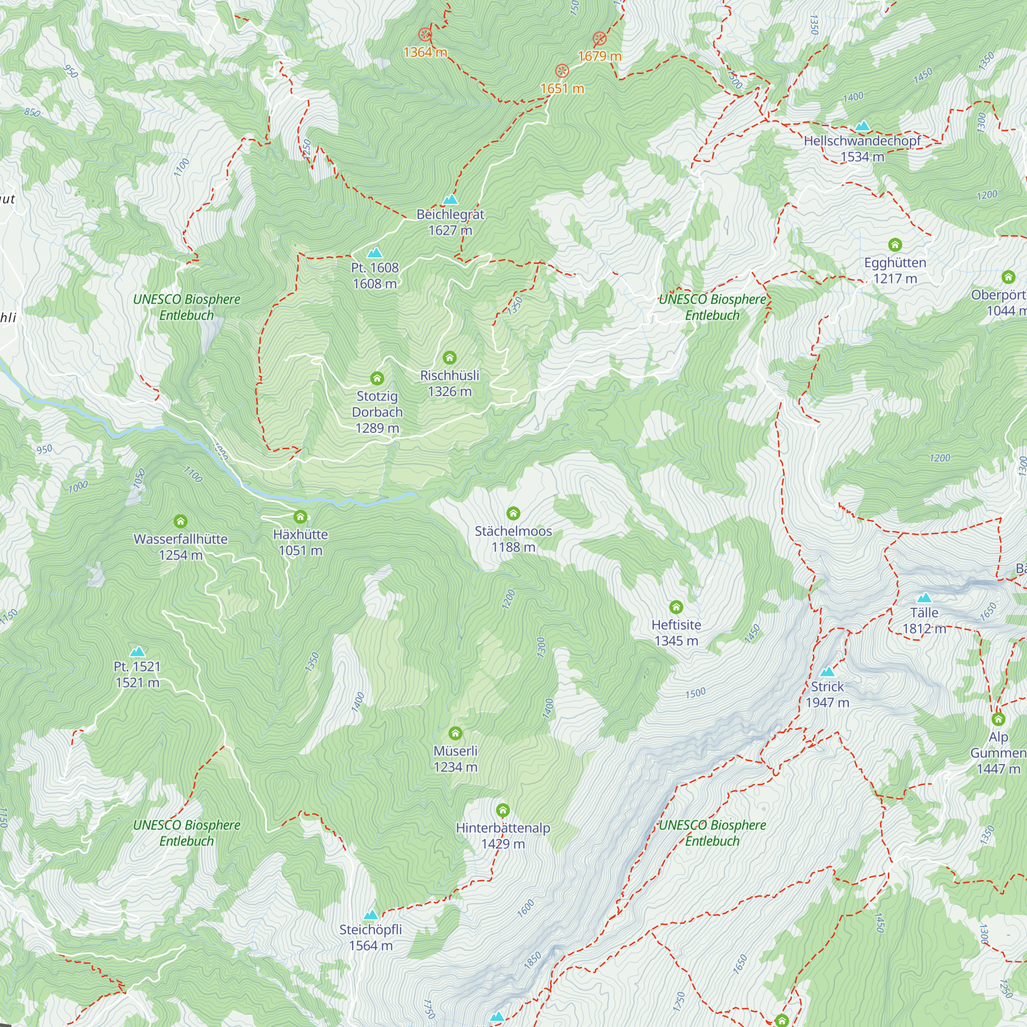 Stächelmoos map