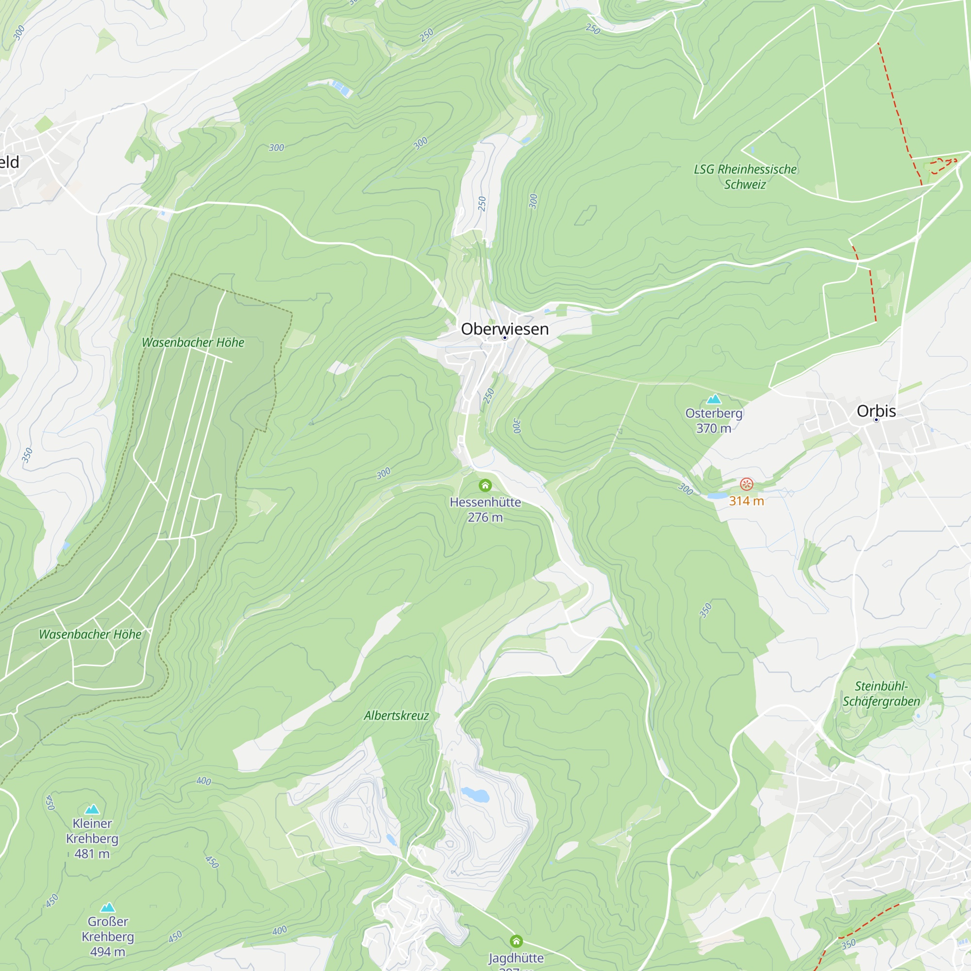 Hessenhütte map