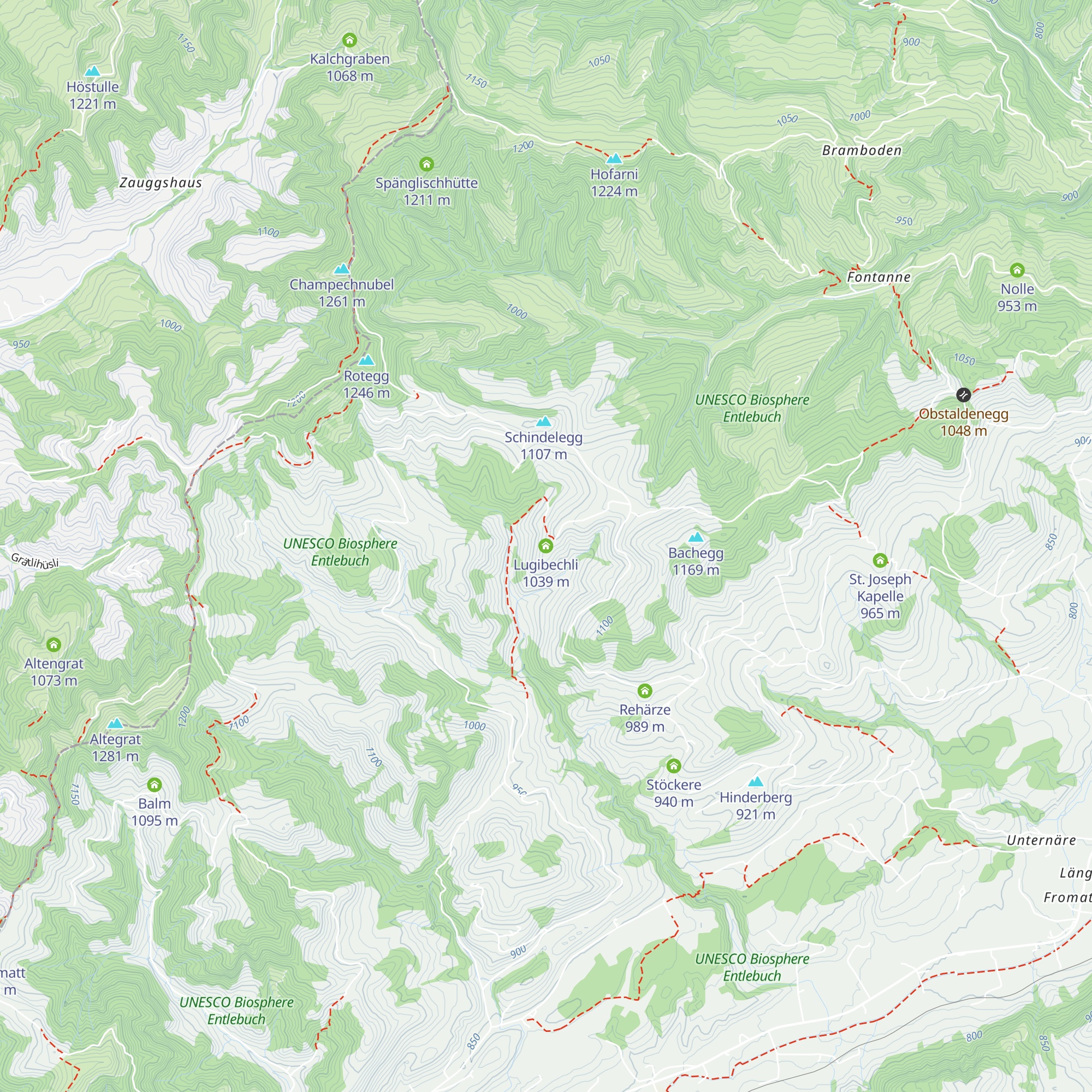 Lugibechli map