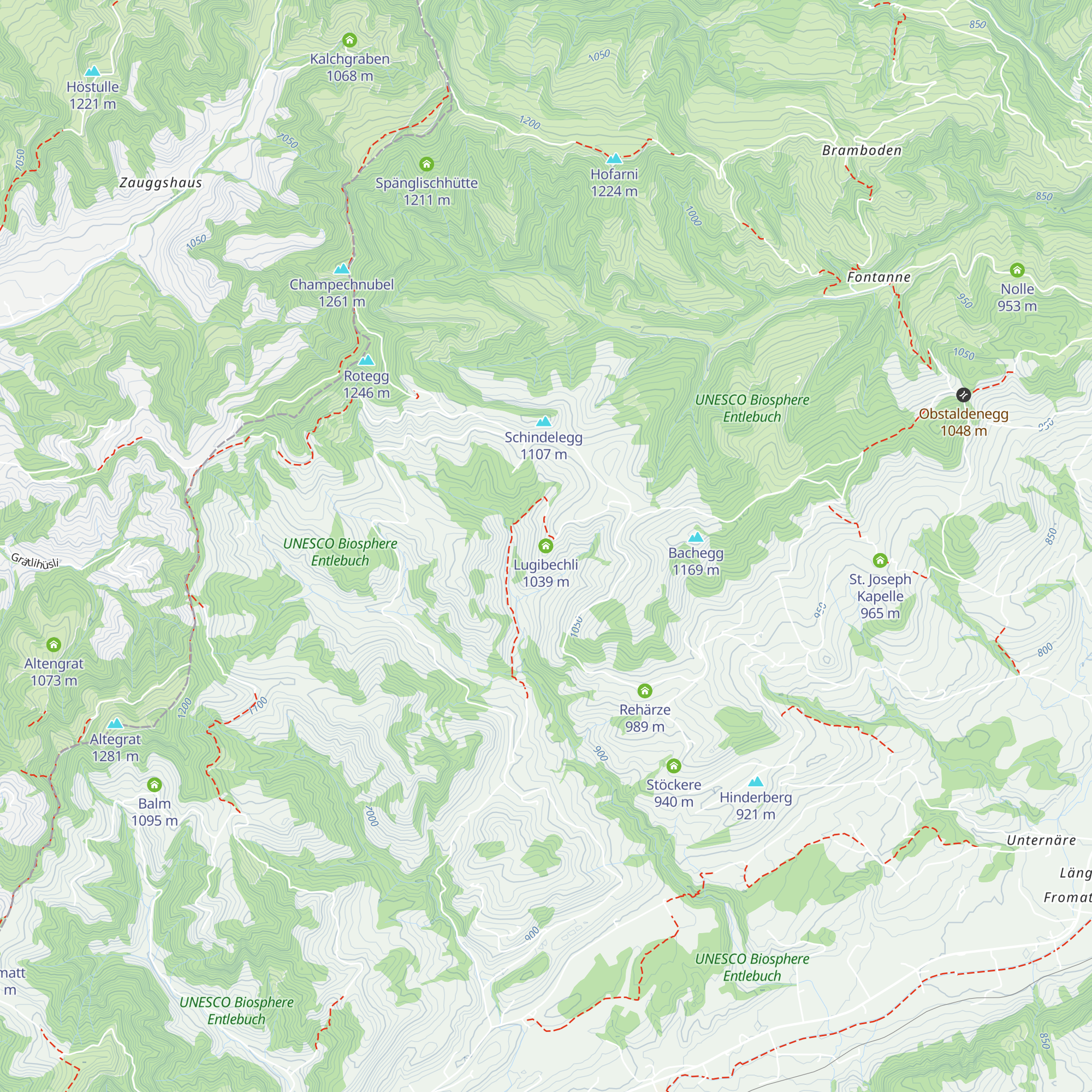 Lugibechli map