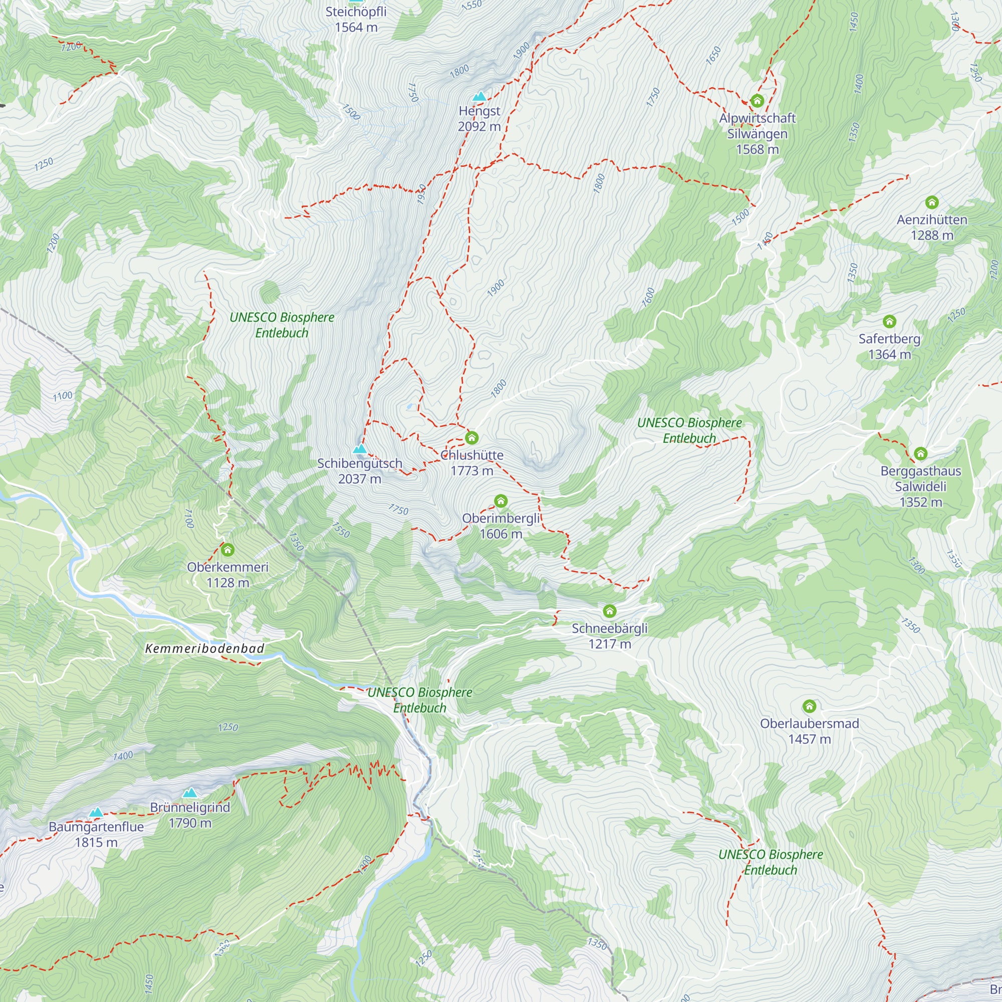 Oberimbergli map