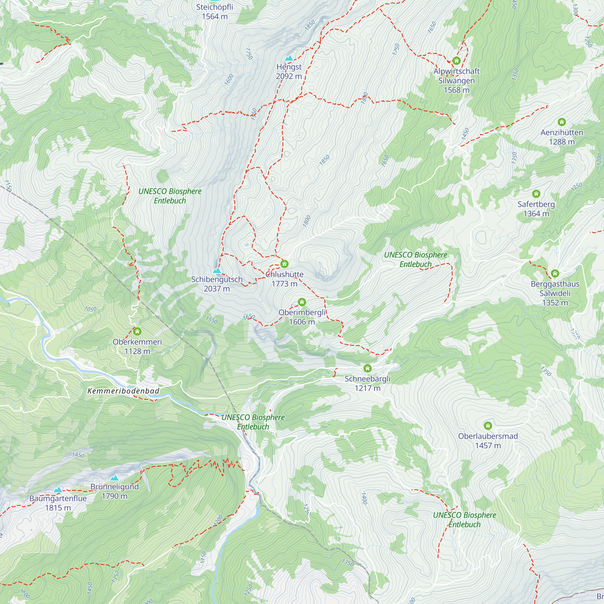 Oberimbergli map