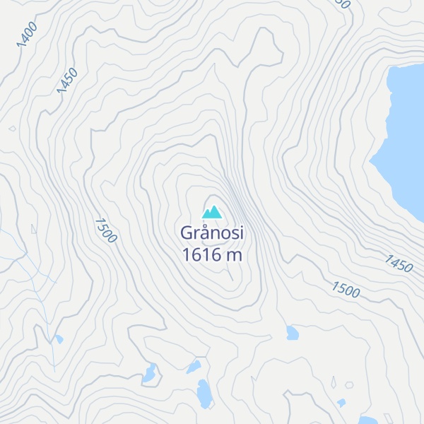 Map of Grånosi